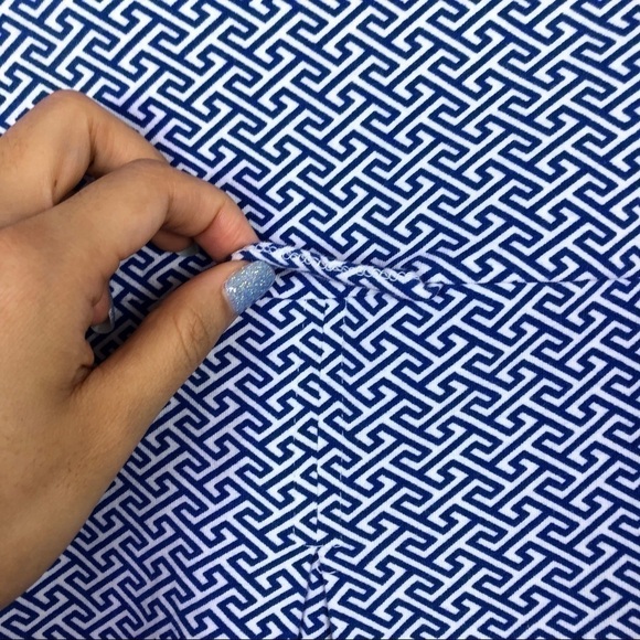 Tyler Böe Blue royal blue and white button down - Picture 9 of 10